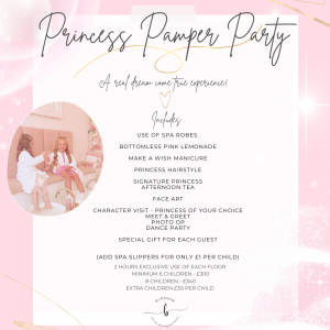 Princess Pamper party