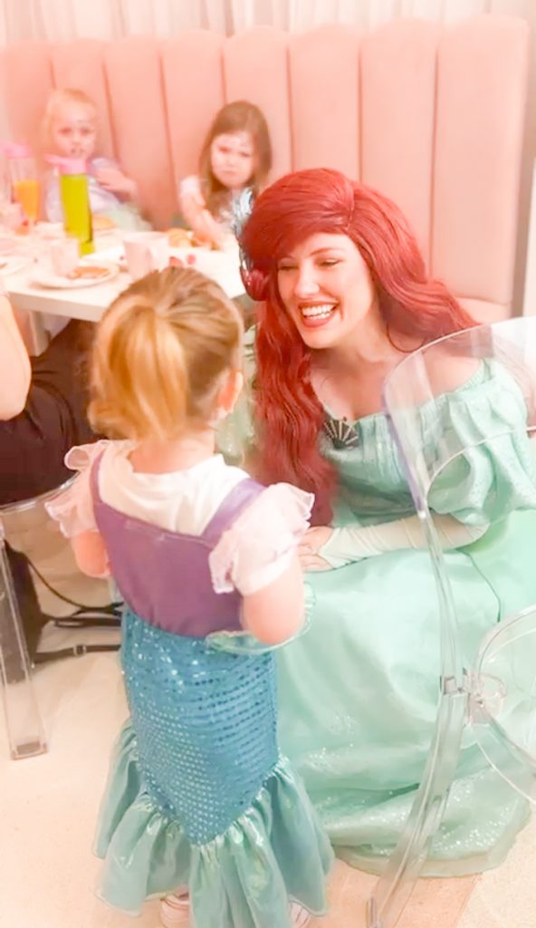 Table for 4 (2 Adults + 2 Children) - Enchanted Brunch with Ariel